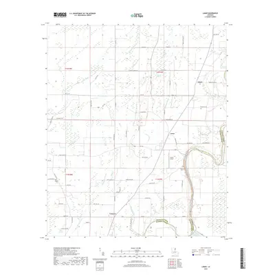 2018 Map of Lamar, 2018 Print