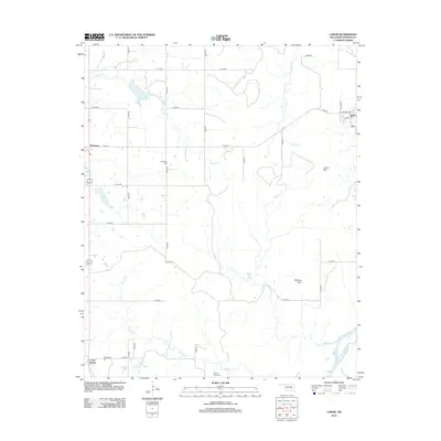2012 Map of Lamar, 2012 Print