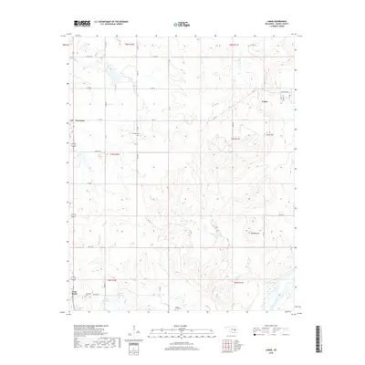 2018 Map of Lamar, 2018 Print