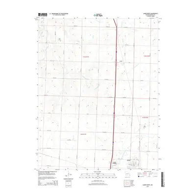 2015 Map of Lamar North, 2015 Print