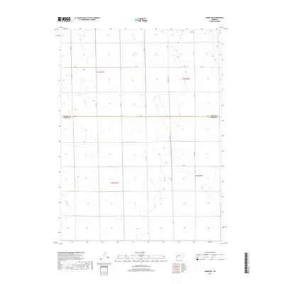 2017 Map of Lamar NW, 2017 Print