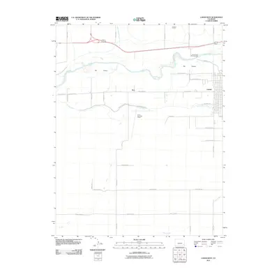 2010 Map of Lamar West, 2010 Print