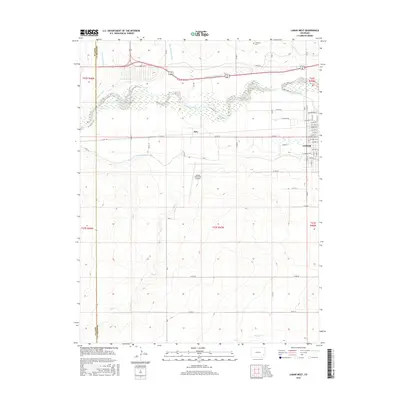 2016 Map of Lamar West, 2016 Print