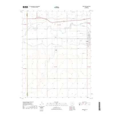 2019 Map of Lamar West, 2019 Print