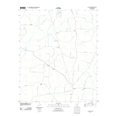 2011 Map of Lamartine, 2011 Print