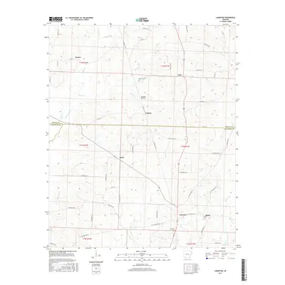 2017 Map of Lamartine, 2017 Print