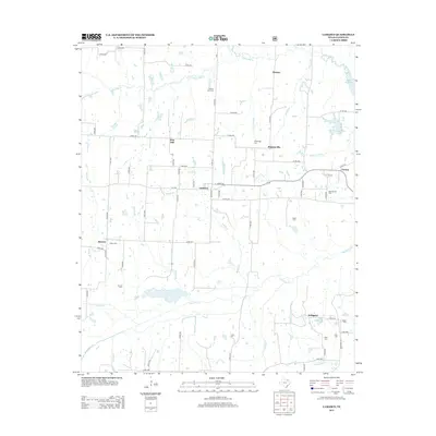 2013 Map of Lamasco, 2013 Print