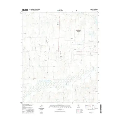 2016 Map of Lamasco, 2016 Print