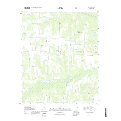 2019 Map of Lamasco, 2019 Print