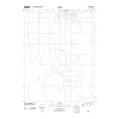2010 Map of Lamb, 2010 Print