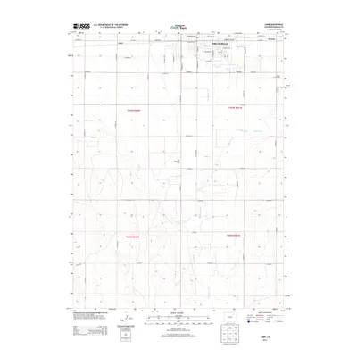 2013 Map of Lamb, 2013 Print