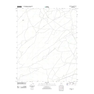 2011 Map of Lamb Well, 2011 Print