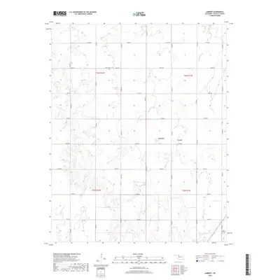 2018 Map of Lambert, 2018 Print