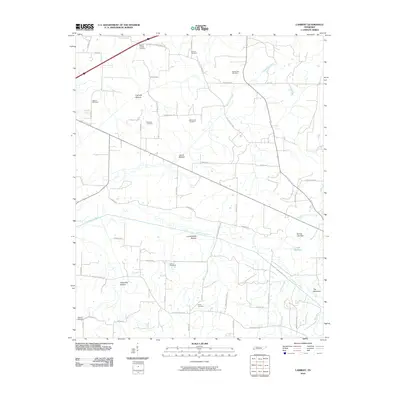 2010 Map of Lambert, 2010 Print