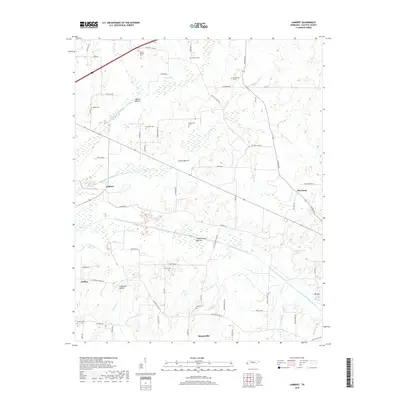 2019 Map of Lambert, 2019 Print