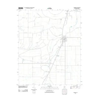 2012 Map of Lambert, 2012 Print
