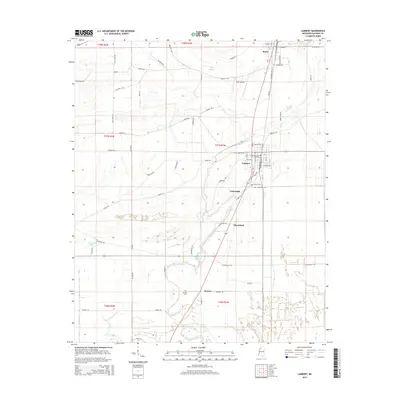 2015 Map of Lambert, 2015 Print