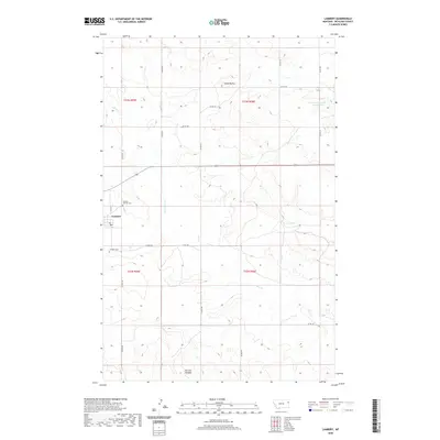 2020 Map of Lambert, 2020 Print