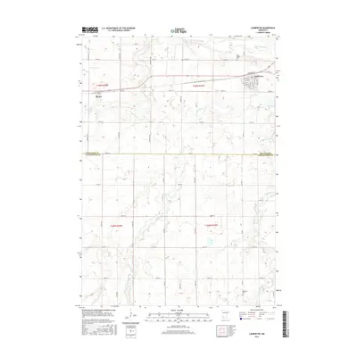 2016 Map of Lamberton, 2016 Print