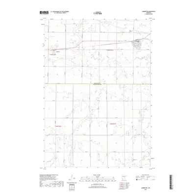 2019 Map of Lamberton, 2019 Print