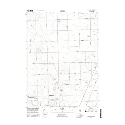 2014 Map of Lambertville East, 2014 Print