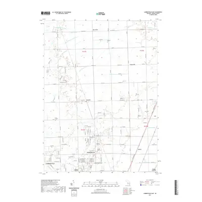 2019 Map of Lambertville East, 2019 Print
