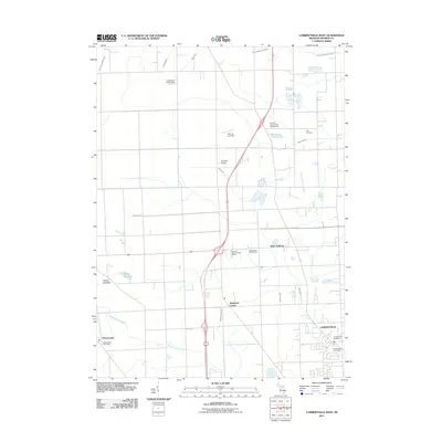 2011 Map of Lambertville West, 2011 Print