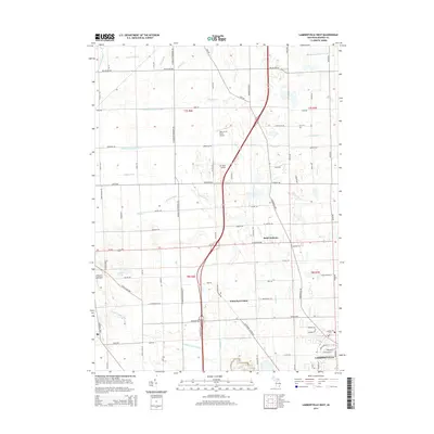 2014 Map of Lambertville West, 2014 Print