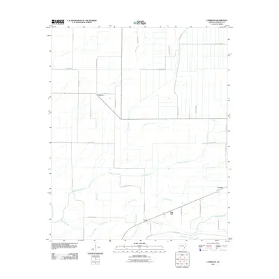 2011 Map of Lambrook, 2011 Print