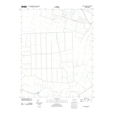 2010 Map of Lambs Corner, 2010 Print