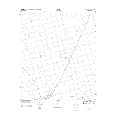 2012 Map of Lamesa North, 2012 Print