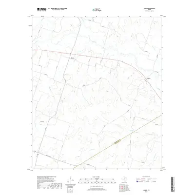2019 Map of Lamkin, 2019 Print