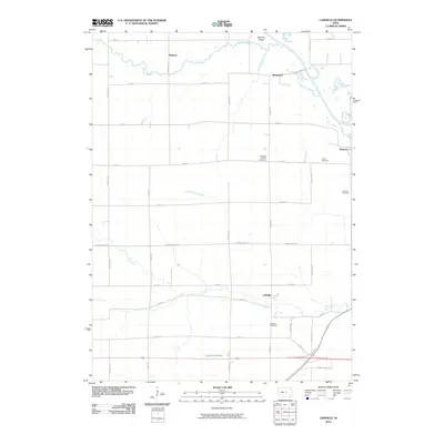 2010 Map of LaMoille, 2010 Print