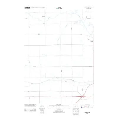 2013 Map of LaMoille, 2013 Print