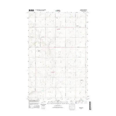 2014 Map of Lamoine, 2014 Print