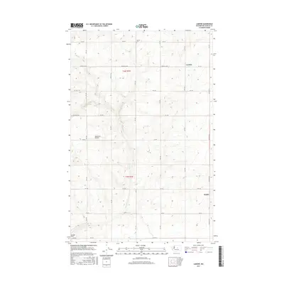 2017 Map of Lamoine, 2017 Print