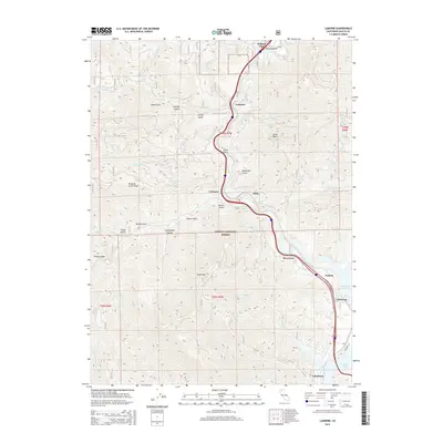 2015 Map of Lamoine, 2015 Print