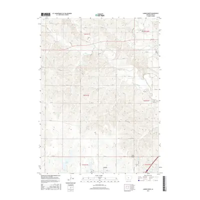 2015 Map of Lamoni North, 2015 Print