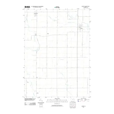2010 Map of Lamont, 2010 Print