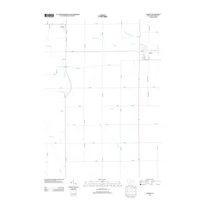 2013 Map of Lamont, 2013 Print