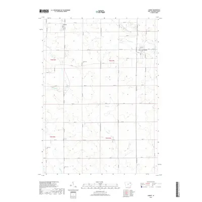 2018 Map of Lamont, 2018 Print