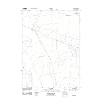 2012 Map of Lamont, 2012 Print