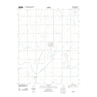 2013 Map of Lamont, 2013 Print
