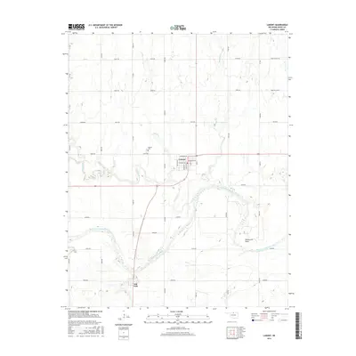 2016 Map of Lamont, 2016 Print