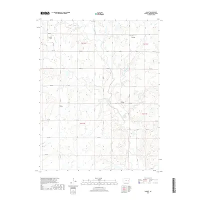 2018 Map of Lamont, 2018 Print