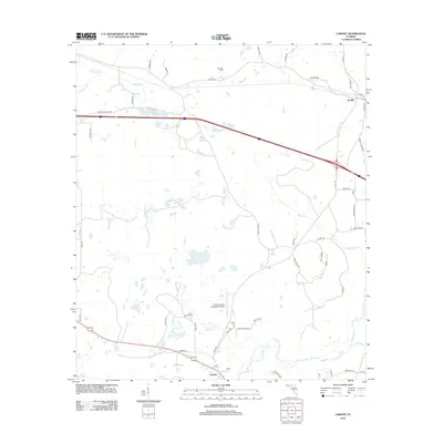 2012 Map of Lamont, 2012 Print