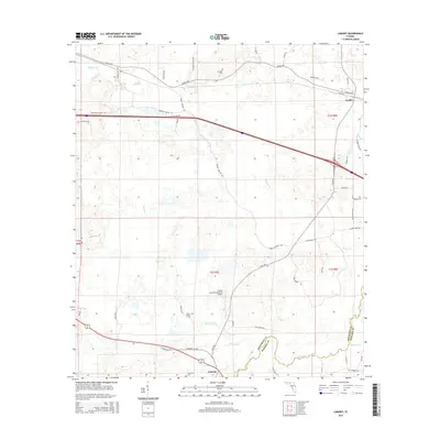 2015 Map of Lamont, 2015 Print