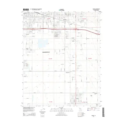2015 Map of Lamont, 2015 Print