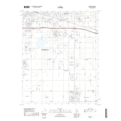 2018 Map of Lamont, 2018 Print