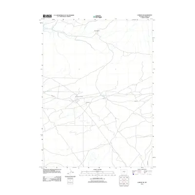 2012 Map of Lamont NE, 2012 Print